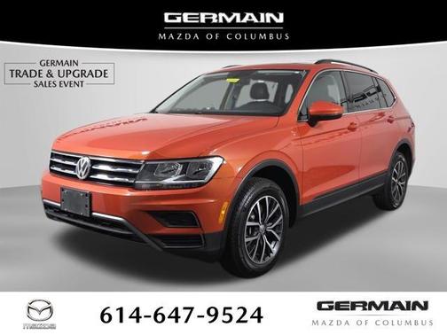 Orange Metallic 2019 Volkswagen Tiguan 2.0T SE 4MOTION