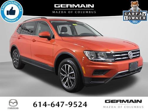 Orange Metallic 2019 Volkswagen Tiguan 2.0T SE 4MOTION