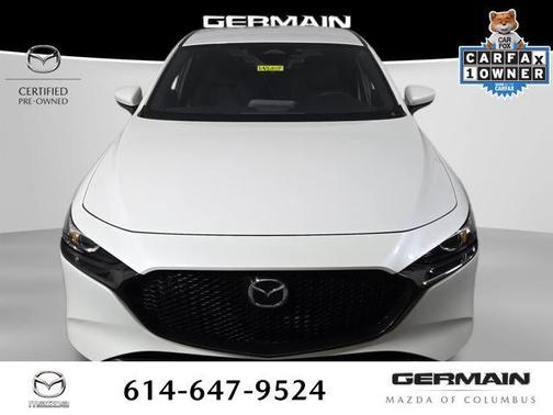 Snowflake White Pearl Mica 2025 Mazda Mazda3 FWD