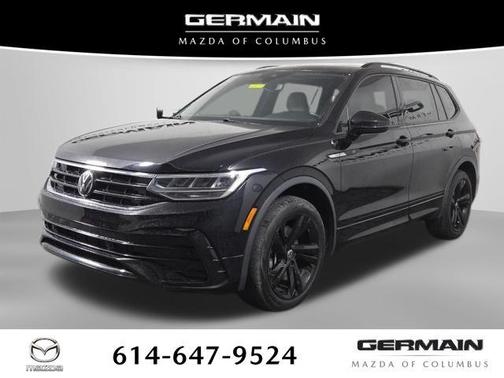 Deep Black 2023 Volkswagen Tiguan 2.0T SE R-Line Black