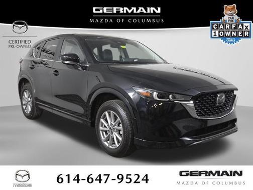 Jet Black Mica 2025 Mazda CX-5 2.5 S Preferred Package