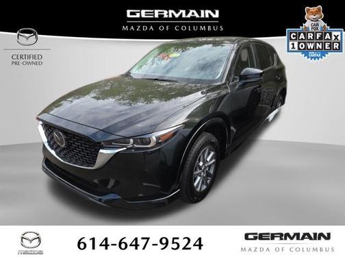 Jet Black Mica 2025 Mazda CX-5 2.5 S Preferred Package