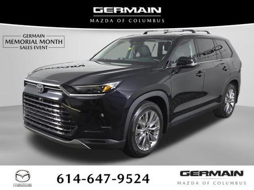 Midnight Black Metallic 2024 Toyota Grand Highlander Platinum