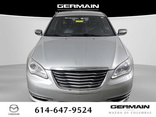 Bright Silver Metallic Clearcoat 2012 Chrysler 200 Limited