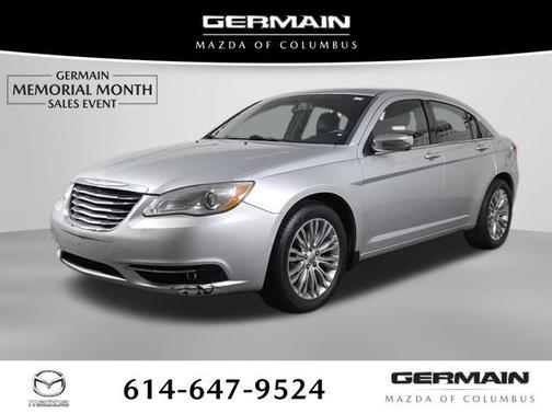 Bright Silver Metallic Clearcoat 2012 Chrysler 200 Limited