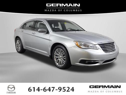 Bright Silver Metallic Clearcoat 2012 Chrysler 200 Limited