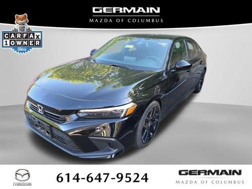 Crystal Black Pearl 2022 Honda Civic Sport