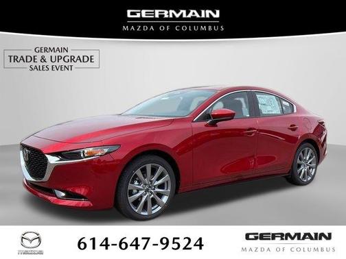 Soul Red Crystal Metallic 2026 Mazda Mazda3 FWD w/Preferred Package