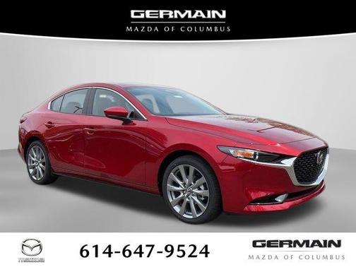 Soul Red Crystal Metallic 2026 Mazda Mazda3 FWD w/Preferred Package