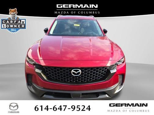 Soul Red Crystal Metallic 2025 Mazda CX-50 Hybrid Premium Plus Package