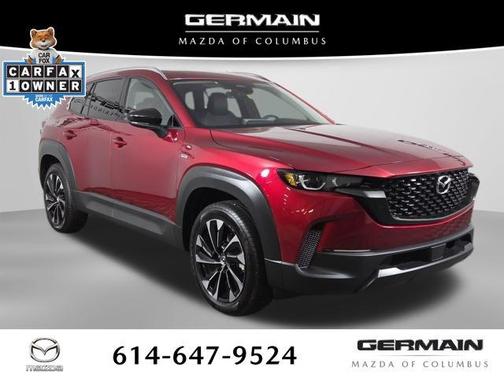 Soul Red Crystal Metallic 2025 Mazda CX-50 Hybrid Premium Plus Package