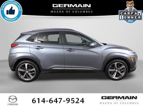 Sonic Silver 2019 Hyundai KONA Limited