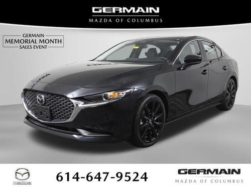 Jet Black Mica 2025 Mazda Mazda3 2.5 S Select Sport