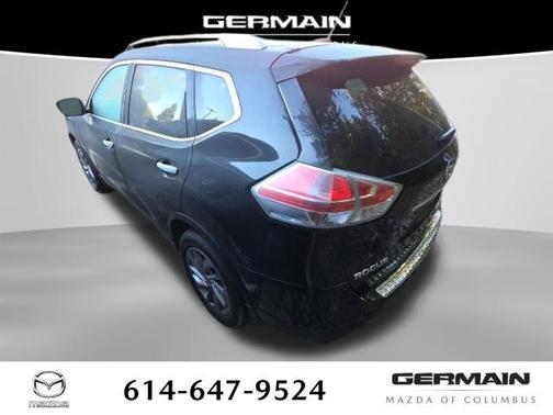 Super Black 2015 Nissan Rogue SL