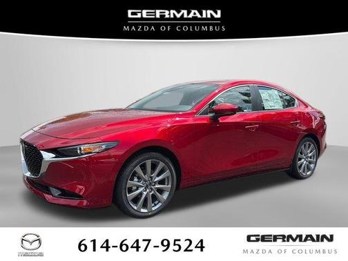 Soul Red Crystal Metallic 2026 Mazda Mazda3 FWD w/Preferred Package