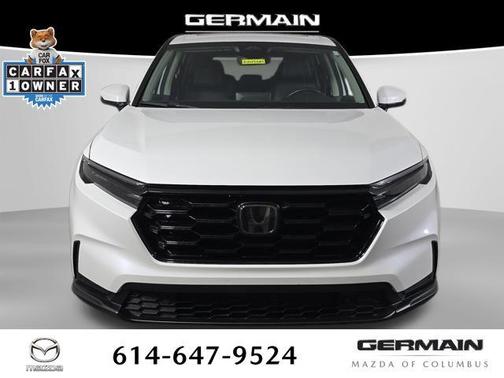 Platinum White 2024 Honda CR-V EX-L AWD