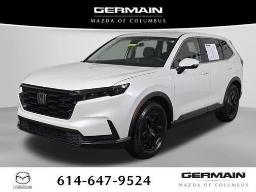 Platinum White 2024 Honda CR-V EX-L AWD