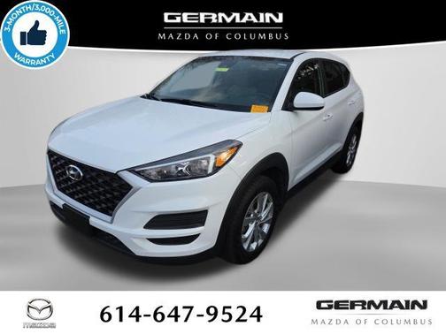Dazzling White 2019 Hyundai TUCSON SE