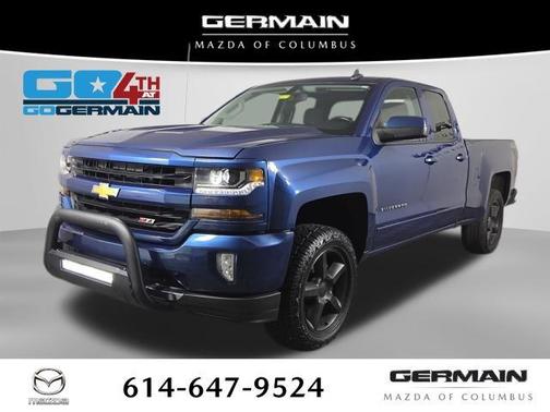 Deep Ocean Blue Metallic 2016 Chevrolet Silverado 1500 2LT