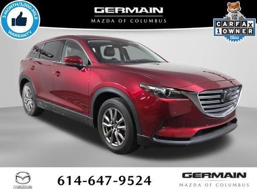 Soul Red Crystal Metallic 2019 Mazda CX-9 Touring