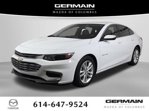 Summit White 2017 Chevrolet Malibu 1LT