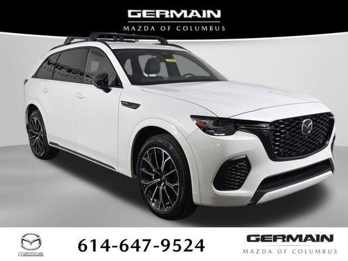 Rhodium White Premium 2025 Mazda CX-70 3.3 Turbo S Premium
