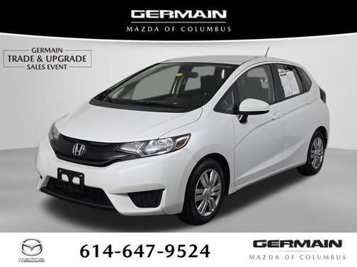 White Orchid Pearl 2016 Honda Fit LX