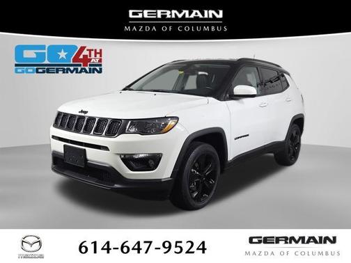 White Clearcoat 2020 Jeep Compass Latitude