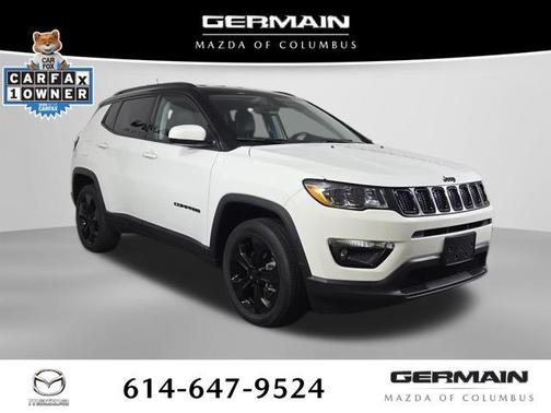 White Clearcoat 2020 Jeep Compass Latitude