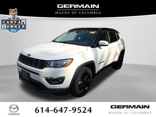 White Clearcoat 2020 Jeep Compass Latitude