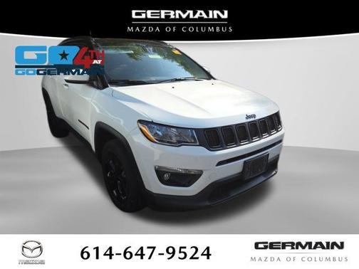 White Clearcoat 2020 Jeep Compass Latitude