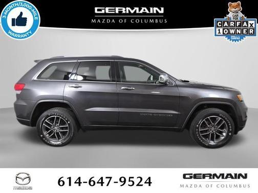 Granite Crystal Metallic Clearcoat 2017 Jeep Grand Cherokee Limited