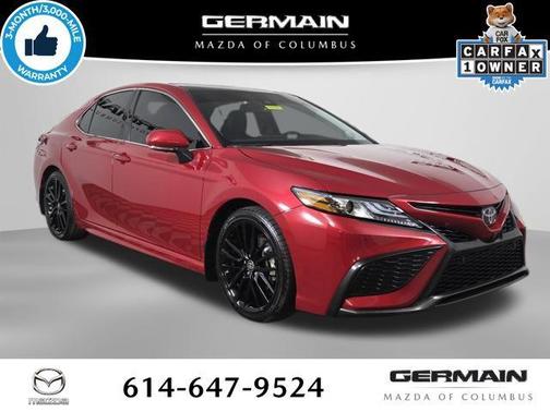 Red 2024 Toyota Camry XSE