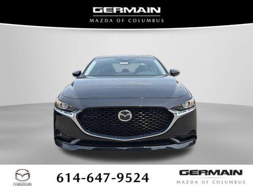 Jet Black Mica 2026 Mazda Mazda3 FWD w/Preferred Package