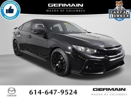 Crystal Black Pearl 2018 Honda Civic Si