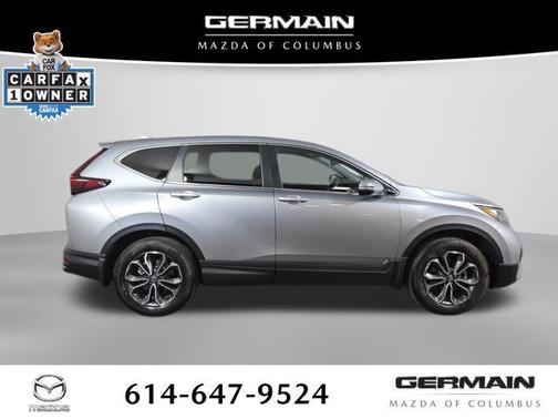 Silver 2021 Honda CR-V AWD EX-L