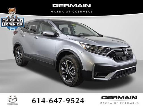 Silver 2021 Honda CR-V AWD EX-L