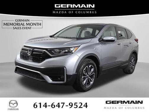 Silver 2021 Honda CR-V AWD EX-L