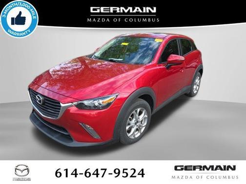 Soul Red Metallic 2016 Mazda CX-3 Touring