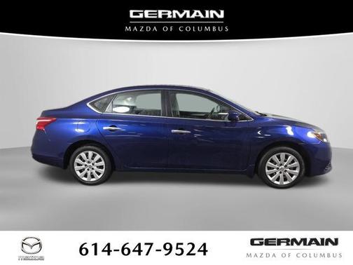 Deep Blue Pearl 2017 Nissan Sentra S