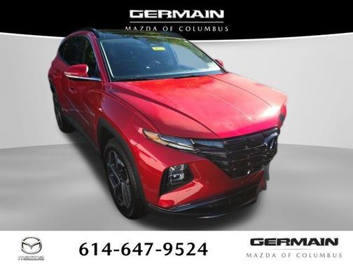 Calypso Red 2023 Hyundai TUCSON Limited