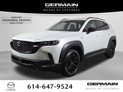 Wind Chill Pearl 2025 Mazda CX-50 Hybrid Premium Package