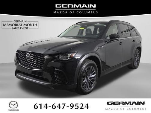 Jet Black Mica 2025 Mazda CX-70 3.3 Turbo Preferred Package