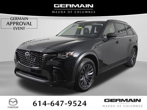 Jet Black Mica 2025 Mazda CX-70 3.3 Turbo Preferred Package