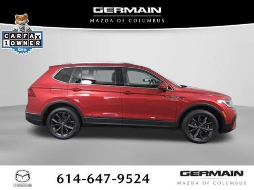 Kings Red Metallic 2022 Volkswagen Tiguan 2.0T SE 4MOTION