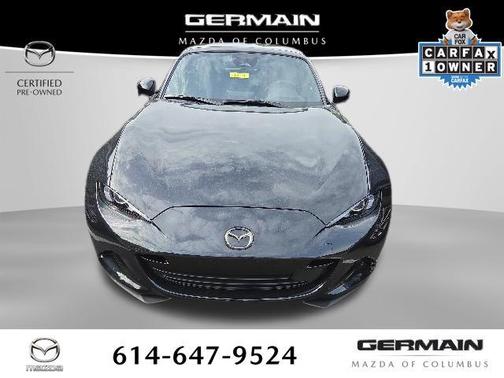 Jet Black Mica 2024 Mazda MX-5 Miata RF Grand Touring