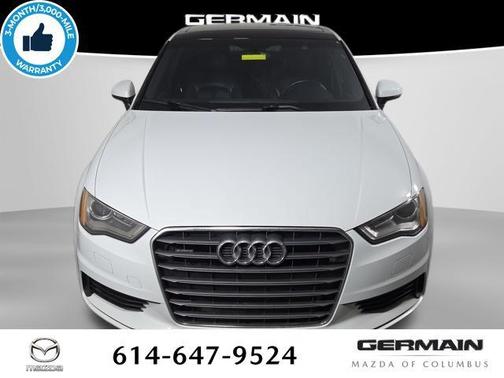 Glacier White 2015 Audi A3 2.0T Premium Plus