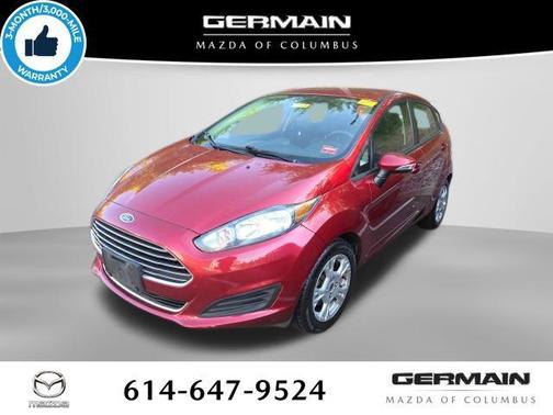 Ruby Red Metallic 2015 Ford Fiesta SE