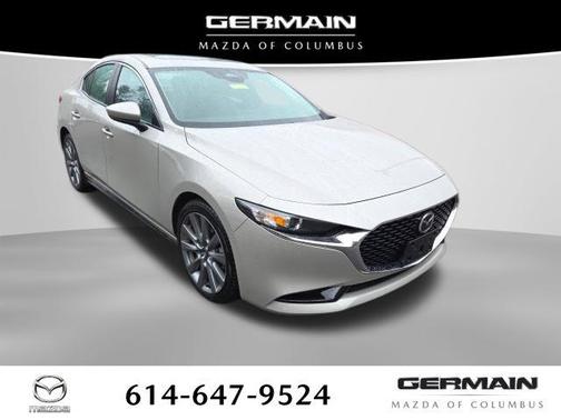 Platinum Quartz Metallic 2025 Mazda Mazda3 FWD w/Preferred Package