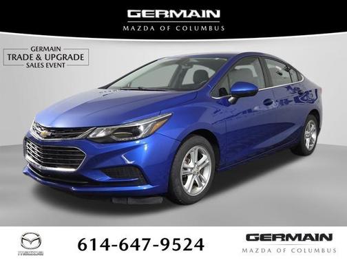 Blue Metallic 2016 Chevrolet Cruze LT Auto